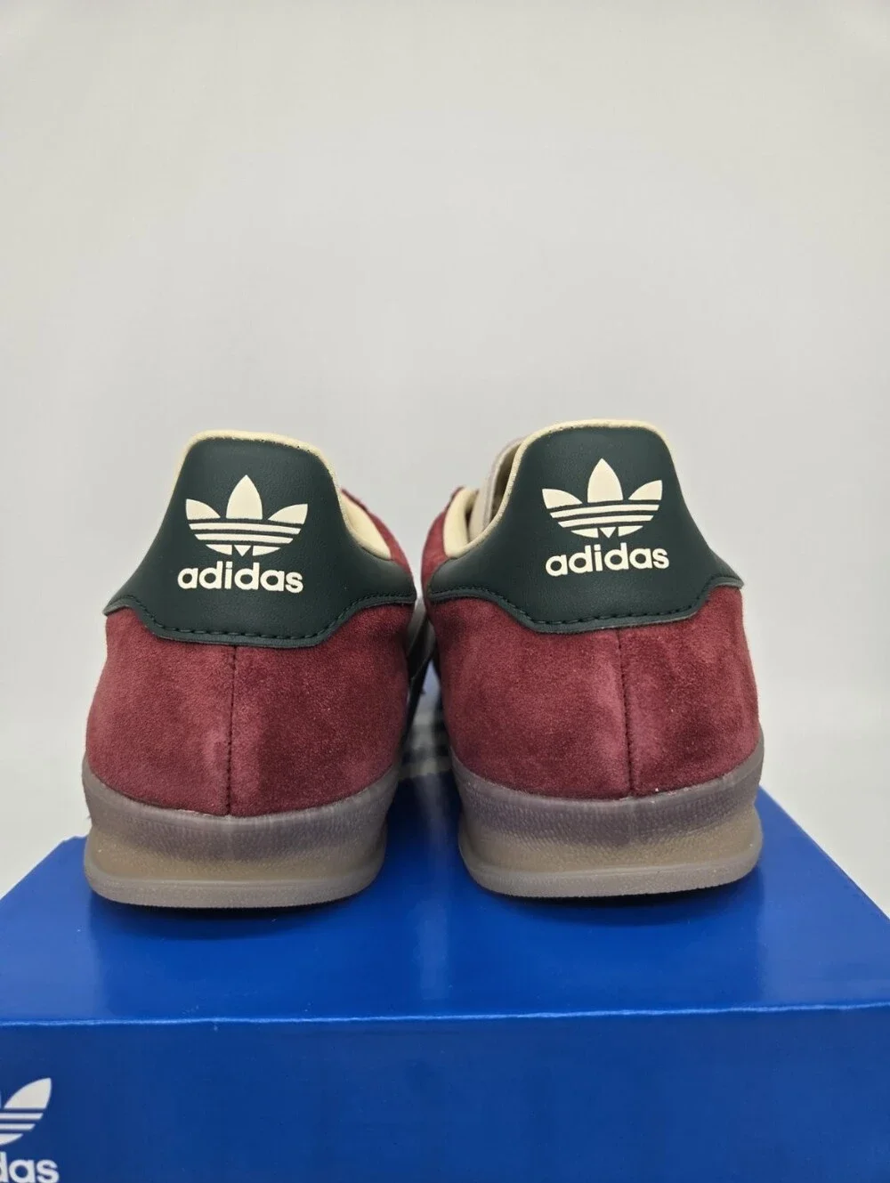Adidas Men's Gazelle Indoor JH5403 Shadow Red Green Shoes Size 12